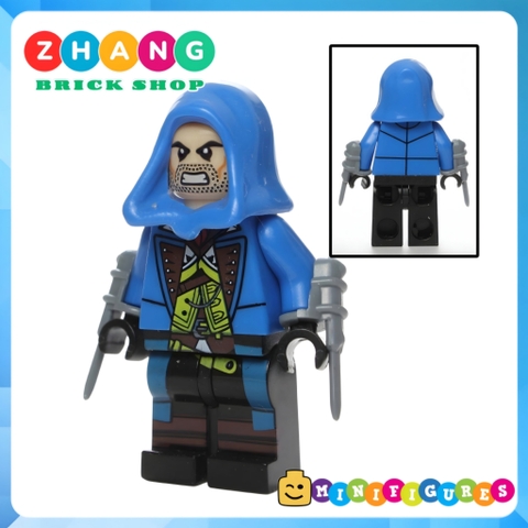 Đồ chơi xếp hình Assassin creed gồm Kenway Firenze Dorian Firenze Cormac Dorian Minifigures POGO PG8020
