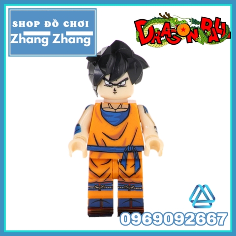 Xếp hình Dragon Ball Son goku Gohan Raditz Major Metallitron Lego Minifigures POGO PG8169