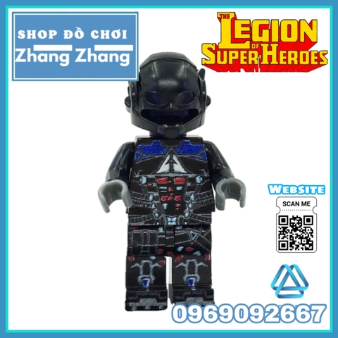 Xếp hình The Flash Atom Lightning Arkham Knight Bane Cosmic Boy DC Comics Lego Minifigures Xinh X0119