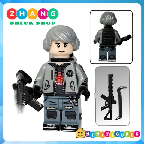 Xếp hình Free Fire đầy đủ trang bị mới nhất 2020 Antonio - Miguel
- Kla
Kelly Maxim Andrew Lego Minifigures Kopf KF6106