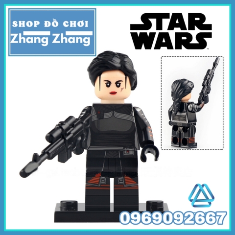 Đồ chơi xếp hình Star Wars gồm Peli Motto - Fennec Shard - Boba Fett - Greef Karga - Jango Fett Minifigures WM6122