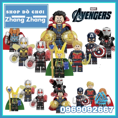 Xếp hình Loki trong Thor - The Darkness Lego Minifigures Kopf KF6101 KF1223