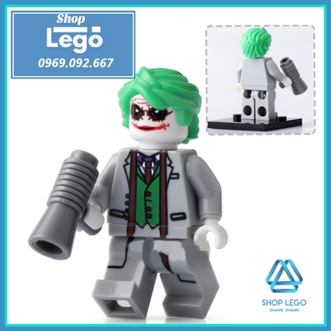 Xếp hình Joker Captain Boomerang Silver Banshee Ra's Al Ghul Killer Frost Harley Quinn Solomon Dr Hugo Lego Xinh X0171