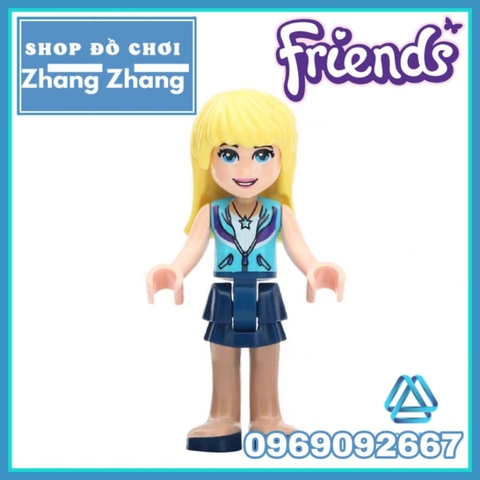 Đồ chơi xếp hình Friends Babie Olivia - Mia Kate - Stephanie Dancet - Andrea Emma Minifigures Lele F026 033