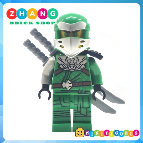 Đồ chơi xếp hình Ninjago Lloyd - Zay - Zane - Master Wu - Kai - Cole - Nya - Ginkle Minifigures No005680