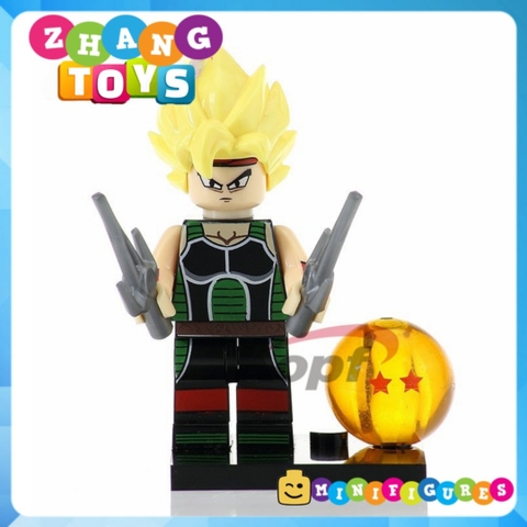 Xếp hình Dragon Ball🐉Songoku Vegeta Bardock Gohan Tien Perfect Cell Majin Buu Bulma Lego Minifigures Kopf KF6030