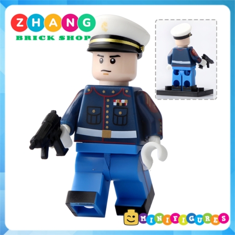Đồ chơi Xếp hình lực lượng cảnh sát Hongkong Macao Police và phản ứng nhanh SWAT Minifigures POGO PG8062