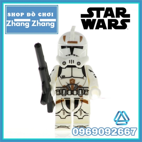Đồ chơi xếp hình Star Wars Stormtrooper Special Forces First Order Trooper Minifigures POGO PG8097