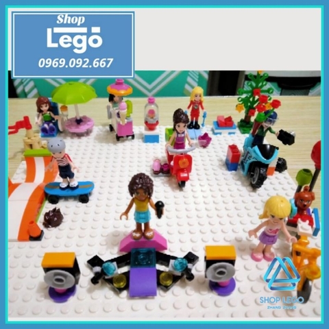 Xếp hình hoạt hình Friends dành cho bé gái Lego Minifigures MG128