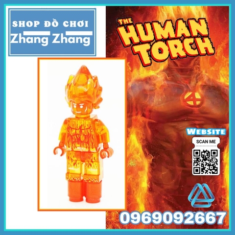 Đồ chơi xếp hình Human Touch trong Fantastic 4 Minifigures