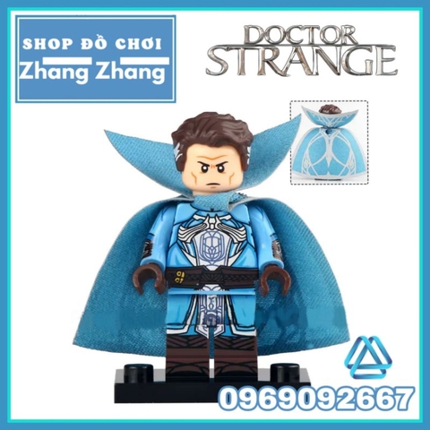 Đồ chơi xếp hình Doctor Strange Black Bolt - Mr Fantastic - Captain Marvel - Clea America Chavez Minifigures Xinh X0338
