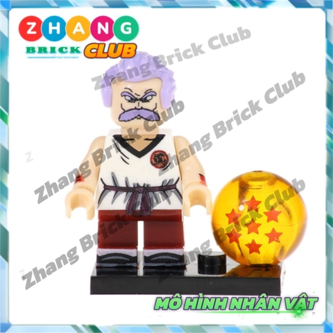 Mô hình nhân vật Dragon Ball Goku Gohan Krillin Launch Master Mutaito POGO PG8167 Zhang Brick Shop