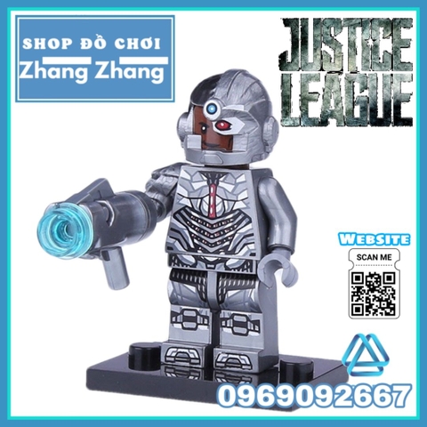Xếp hình Jutice League Bathero - Flash - Aquaman - Wonder Woman - Cyborg - Superman Lego Minifigures Decool 0282 0287
