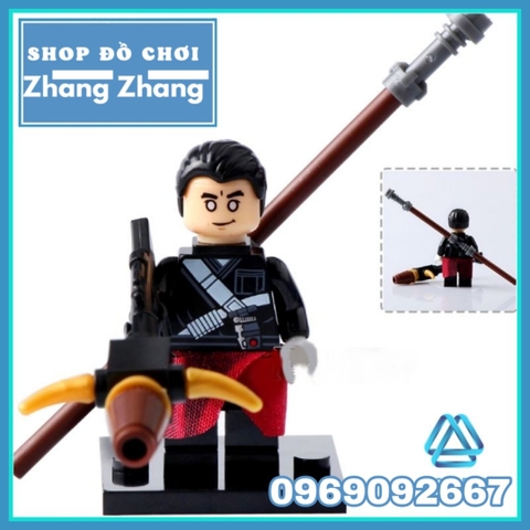Xếp hình Star Wars Imwe - Jyn Erso - Stormtrooper - Malbus - Death Trooper - Orson Andor Lego Minifigures Xinh X0139
