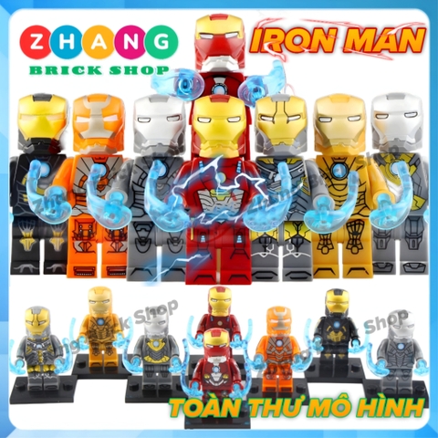 Xếp hình Iron Man tuyển tập siêu rẻ siêu hot Lego Minifigures Xinh X0254