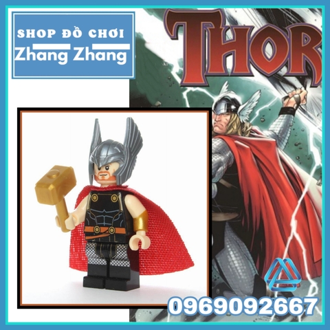 Xếp hình Thor chiến binh Raknarok Lego Minifigures Wm wm447