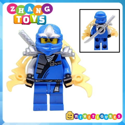 Xếp hình Ninjago Zane - Golden Ninja - Cole - Lloyd - Jay - Kai Lego Minifigures PRCK GA131 136