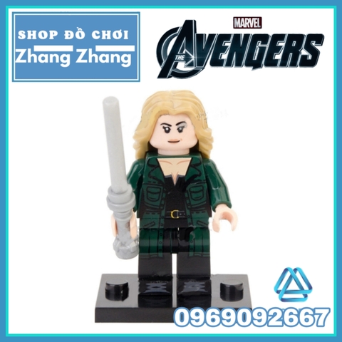 Xếp hình Winter Soldier - Agent 13 - Baron Zemo - US Agent - Batroc - Falcon Battlestar Lego Minifigures Xinh X0313
