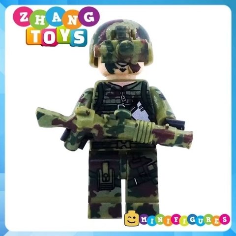 Xếp hình lính đặc nhiệm biệt kích rừng Falcon Columbia Lego Minifigures Sembo SB11101