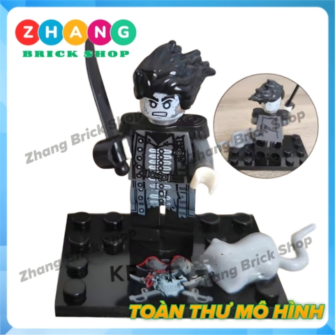 Xếp hình Pirates of the Caribbean: Salazar’s Revenge và Jack Sparrow Lego Minifigures KSZ719