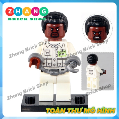 Xếp hình Batman Barbara và Poison Ivy Joker Catwoman - Aaron Cash - Penguin - Riddler Lego Minifigures Pogo PG8041