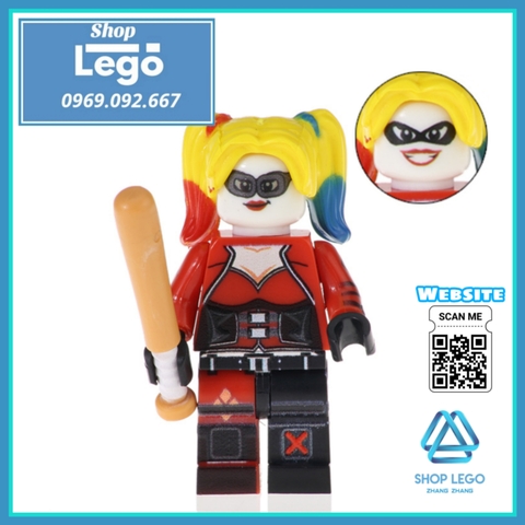 Xếp hình Dare Devil Deadshot Harley Quinn Robin Spider man Wonder Woman Joker Lego Minifigures POGO pg8196