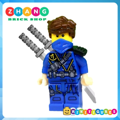 Đồ chơi xếp hình Ninjago Kai Zane Cole Lloyd Jay đại chiến Thunder Keeper trong Ngôi làng rừng xanh Minifigures