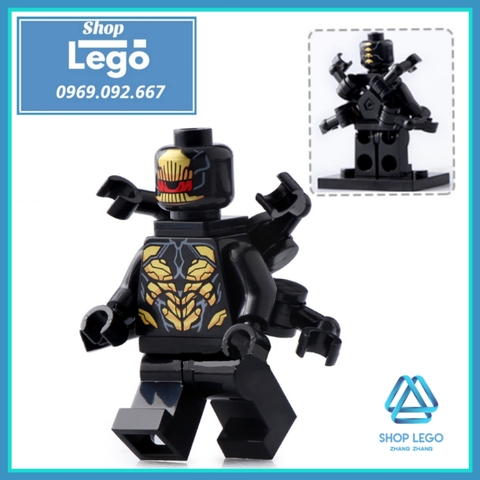 Xếp hình Avengers : Infinity War Thanos Iron Man Corvus Glaive Captain America Outrider Wong Lego Minifigures Xinh x0186