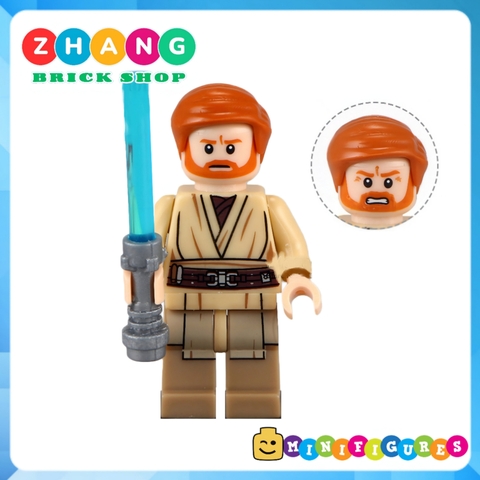 Xếp hình Star Wars Han Solo Palpatine Chirrut Imwe Obi-Wan Kenobi Darth Malgus Krennic Leia Lego Minifigures Pogo PG8024