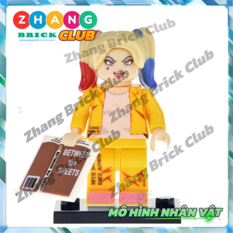 Xếp hình Deadshot Harley Quinn Prom Zombie Batgirl Batman Beyond Joker Spider-Man 2099 Lego Minifigures Pogo PG8143