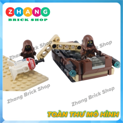 Xếp hình Star Wars Tatooine Battle mới nhất Lego Minifigures K-006