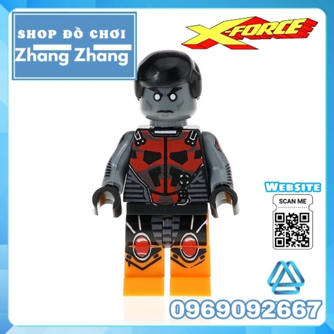Xếp hình Dr. Nemesis 
 - Colossus 
 - Sabretooth 
 - Bishop
 - Executioner Siêu anh hùng Lego Minifigures POGO PG8081