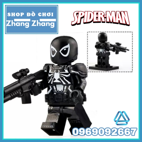 Xếp hình Spider-man Far For Agent Home Venom Ghost Rider Mysterio Người nhện Lego Minifigures Koruit KT1028
