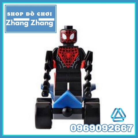 Xếp hình Người nhện Spider Man Homecoming Morales Venom Iron Spider Lego Minifigures Sy630
