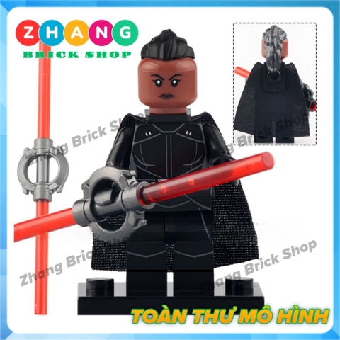 Đồ chơi xếp hình Star Wars Darth Maul Fifth Brother Reva Ben Kenobi Anakin Skywalker Vader Minifigures Koruit KT1059