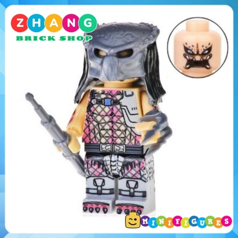 Đồ chơi Xếp hình Predator vs Alien Cuộc chiến dưới chân tháp cổ mới nhất 2020 Lego Minifigures POGO PG8254
