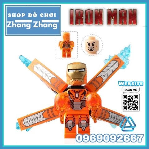 [59 hình] Bộ sưu tập Iron man The avengers Endgame Infinity War - Age of Ultron mới nhất Lego Minifigures SY1103