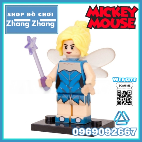 Xếp hình Vịt Donald và chuột micky và thú Ariel Lego Minifigures POGO PG8225