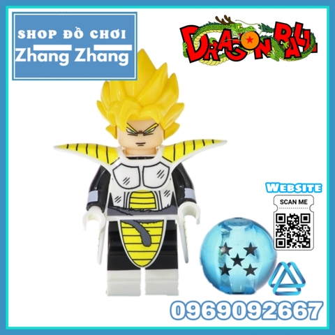 Xếp hình 7 viên ngọc rồng Dragon Ball Goku - Vegeta
- King Vegeta - Raditz
- Krillin Recoom Lego Minifigures Kopf KF6057