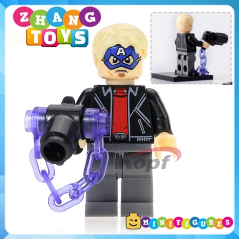 Xếp hình Spider man : Homecoming Vulture Iron Man Silk Masked Robber Spider-Man Lego Minifigures Xinh X0168