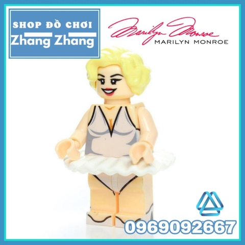 Đồ chơi xếp hình Nữ minh tinh màn ảnh Marilyn Monroe Mô hình Minifigures MG0116