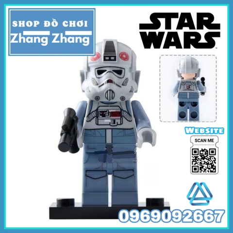 Xếp hình Star Wars Rebel - Imperial - Lor San Tekka - Stormtrooper - Tusken - AT-AT Lego Minifigures Lele C001 008