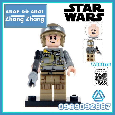 Xếp hình Star Wars Rebel - Imperial - Lor San Tekka - Stormtrooper - Tusken - AT-AT Lego Minifigures Lele C001 008