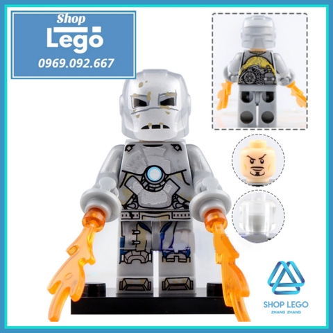 Xếp hình Tuyển tập Iron-man Thanos Warmachine  mk1 Lego Minifigures xinh X0252