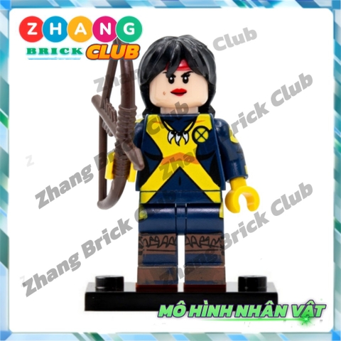 Xếp hình Cannonball
- Wolfsbane
- Magik
- Mirage - Magma - Mr Negative's - Ghost Spider Lego Minifigures POGO PG8219