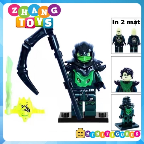 Đồ chơi xếp hình Ninjago morro Evil Lloyd moc phiên bản giới hạn Minifigures Jinrun