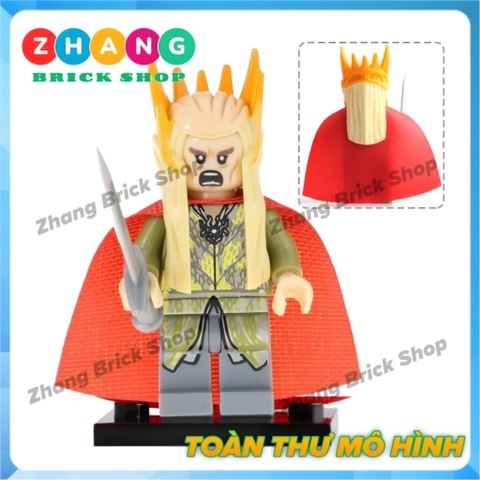 Xếp hình Frodo Gandalf Thranduil Elrond Lake-town Galadriel Arwen Merry Lego Minifigures Pogo PG8148