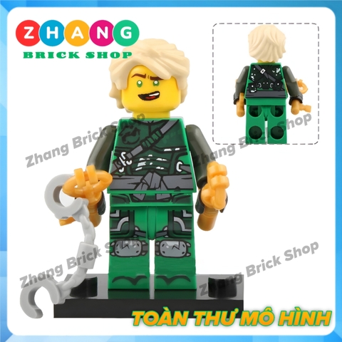 Xếp hình Ninjago Golden Dragon Lego Minifigures LeLe A033 040