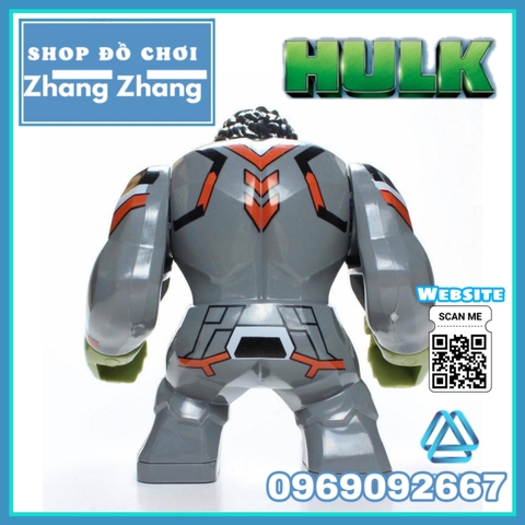 Xếp hình Hulk The Avenger : End Game BigFigures Lego Minifigures Lele D203 PRCK GD203