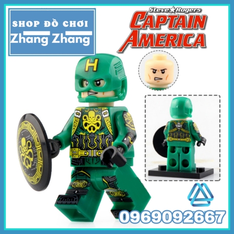 Xếp hình Captain America tuyển tập mới nhất Lego Minifigures Koruit KT1031